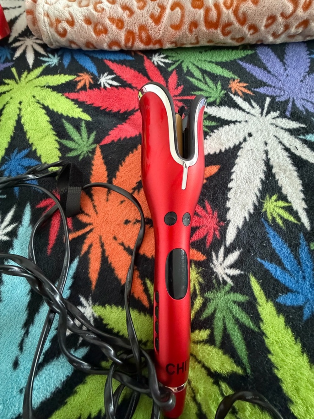 CHI Red Auto Hair Curler - Professional Women’s Styling Tool